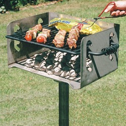 NS-20 Stainless Steel Charcoal Grill