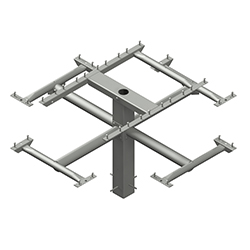 Frame Kit - Square, Pedestal Picnic Table - PQT Series