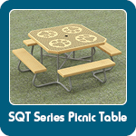 SQT Series Perforated Picnic Table