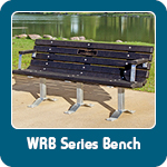 WRB Series Bench with custom laminate plaque