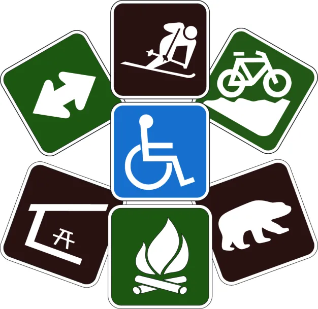 trail signs