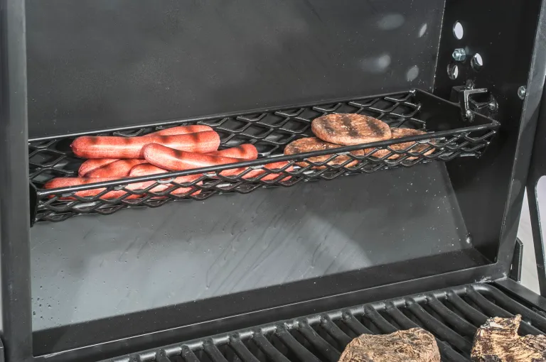 grill warming basket