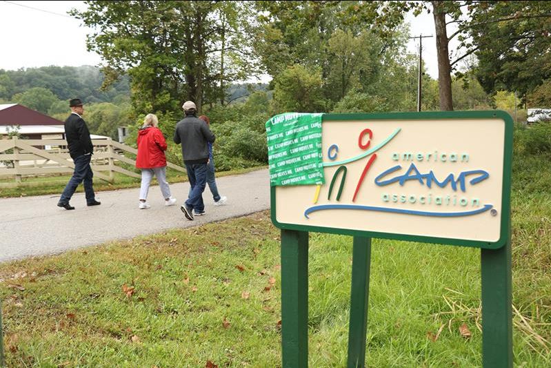 American Camp Association sign