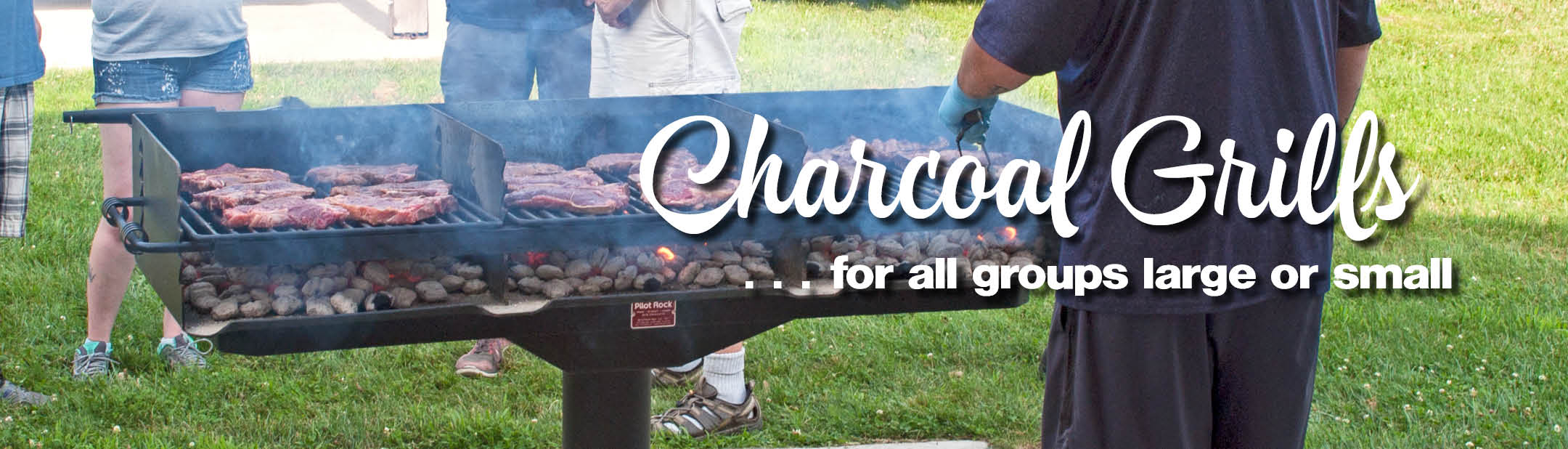 Pilot Rock Brand Charcoal Grills