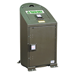 Model BPRT1 - Bear Resistant Trash Receptacle - 1 Module