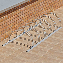 BR-6SS Bike Rack Drawing