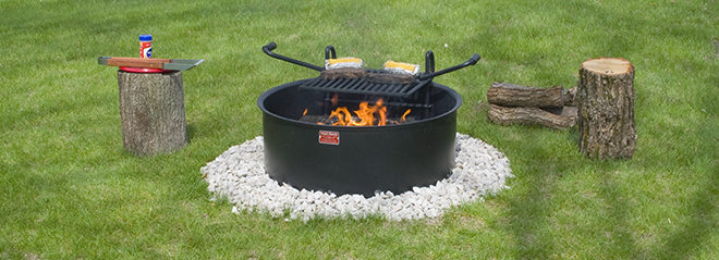 FA-30/11/TB Infinitely Adjustable Cooking Grate Campfire Ring FA-30/11/TB Infinitely Adjustable Cooking Grate Campfire Ring