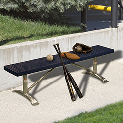 Athletic Bench - AB Series - Using 2x12 Expanded Steel