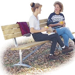 Channel Bench with Lumber