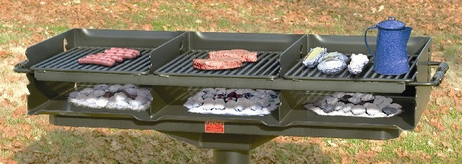 Barbecue pliable Acecamp Charcoal BBQ Grill Classic Large