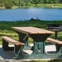 Composite picnic 2025 bench