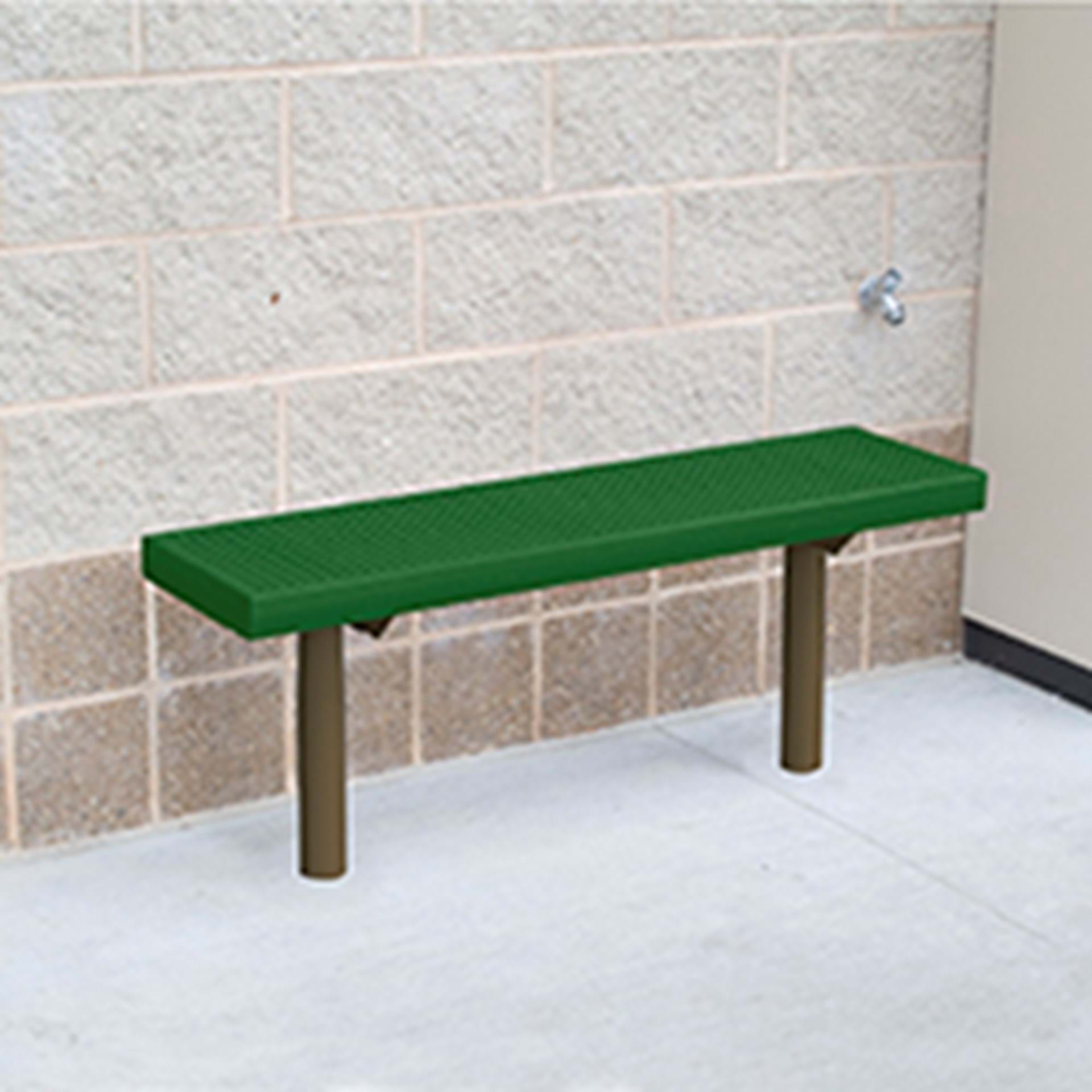 Athletic Bench - AB Series - Using 2x12 Perforated Steel.