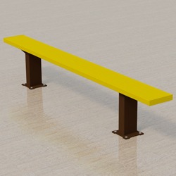 Athletic Bench - APB Series - Using Aluminum