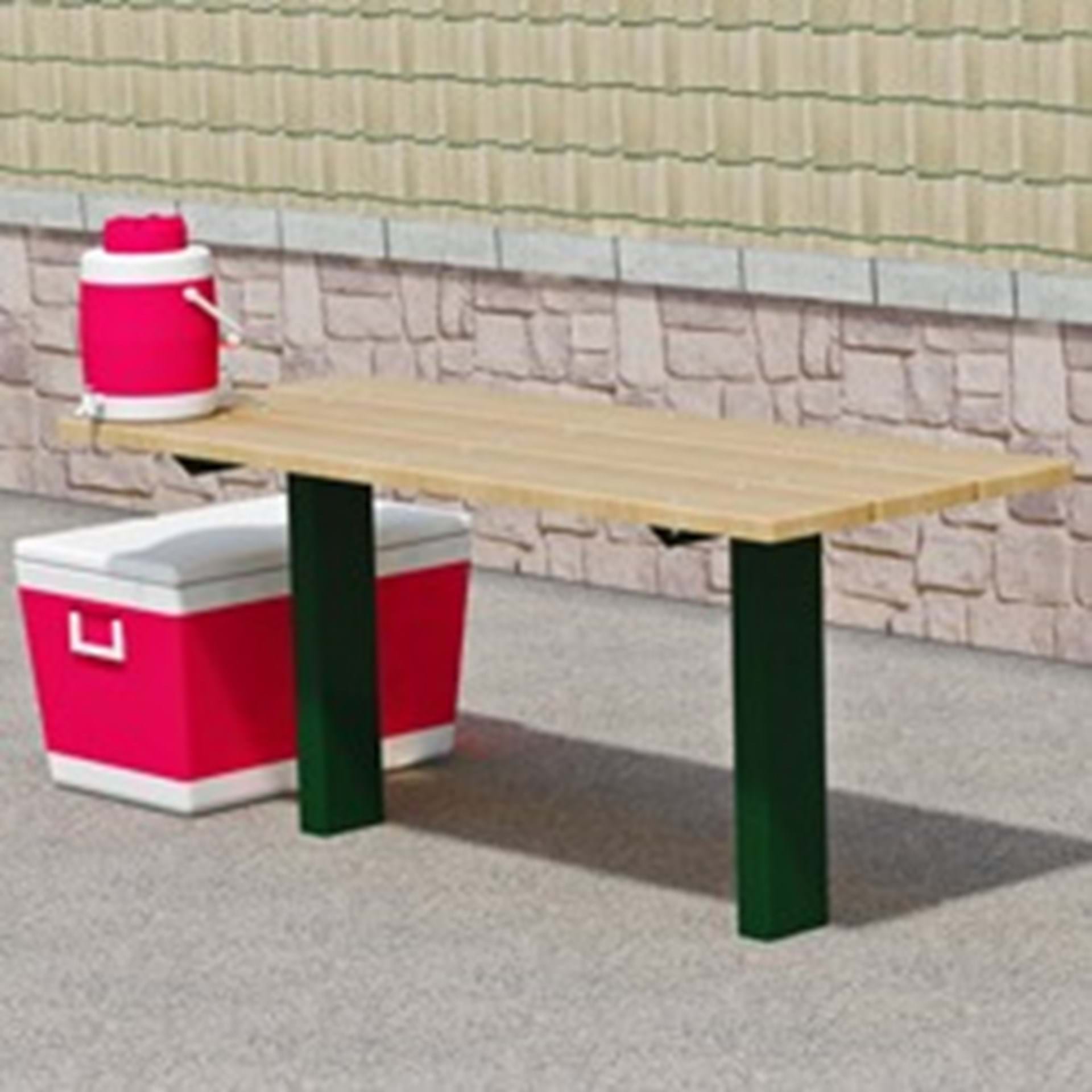 APTX Series Full Size Pedestal Utility Table - Using Lumber