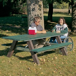 ADA Accessible Picnic Tables, Park Equipment