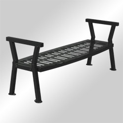 Amherst Series Bench - Flat Seat