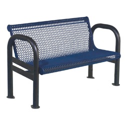 Riverview Bench - Flat or Contour - All Steel Seats - B70 Series.