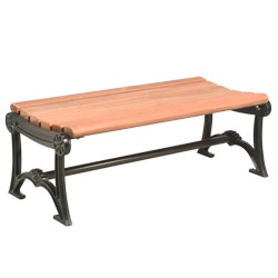 Oak Knoll Series Bench - Flat Seat