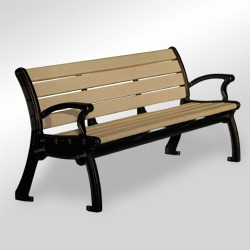 Park Avenue Bench - Backrest Bench