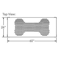 Dog Park Bone Table Detail