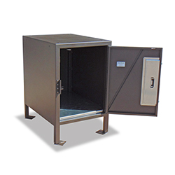 Bear Resistant Food Locker BPFL-15 Door Open Bear Resistant Food Locker BPFL-15 Door Open