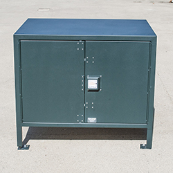 BPFL-30 Food Locker with Doors closed.