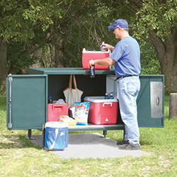 Model BPFL-30 Bear Resistant Food Locker, 30 cu. ft.