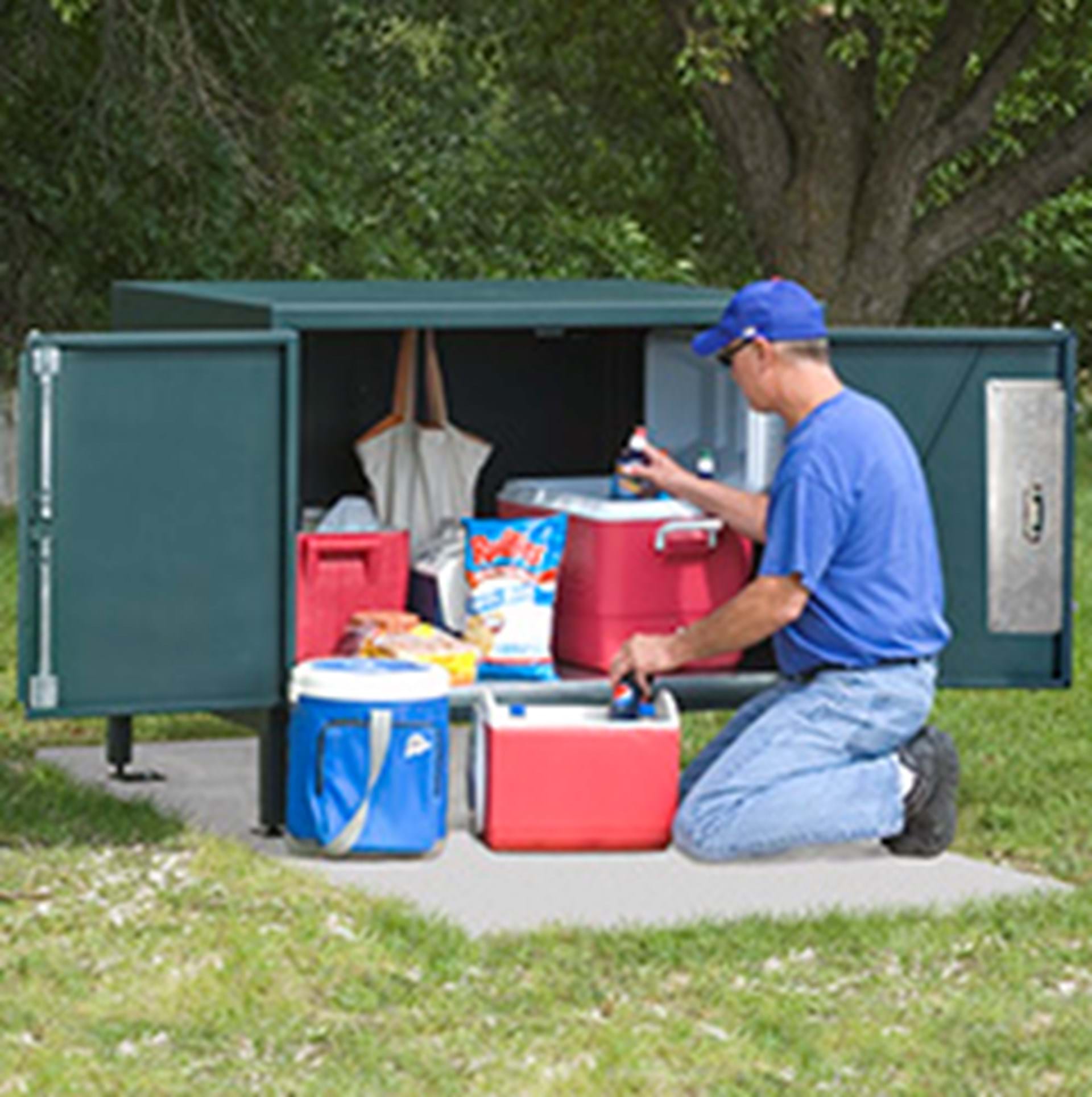 Bear Resistant Food Storage Lockers - Certified