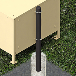 BPFL Food Locker Embed Post Mount Detail 2 BPFL Food Locker Embed Post Mount Detail 2