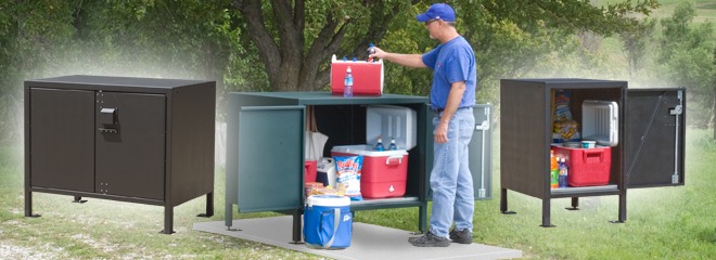 Bear Resistant Food Lockers