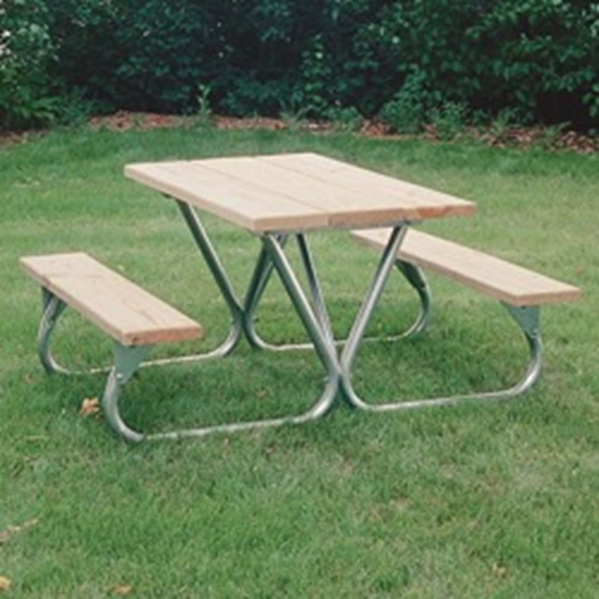 BTXG Series Lighter Duty Picnic Table - Using Lumber