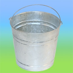 Hot Coal Bin - 12 Quart Galv. Steel Pail - CNG-W10120