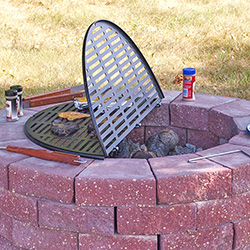 Foldable Cooking Grate for Backyard Firepits - DIG-R35 - BUY NOW