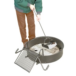 Clean Out Shovel for Campfire Rings - FCS-1