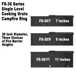 Three Heights for FS-30 Firerings Three Heights for FS-30 Firerings