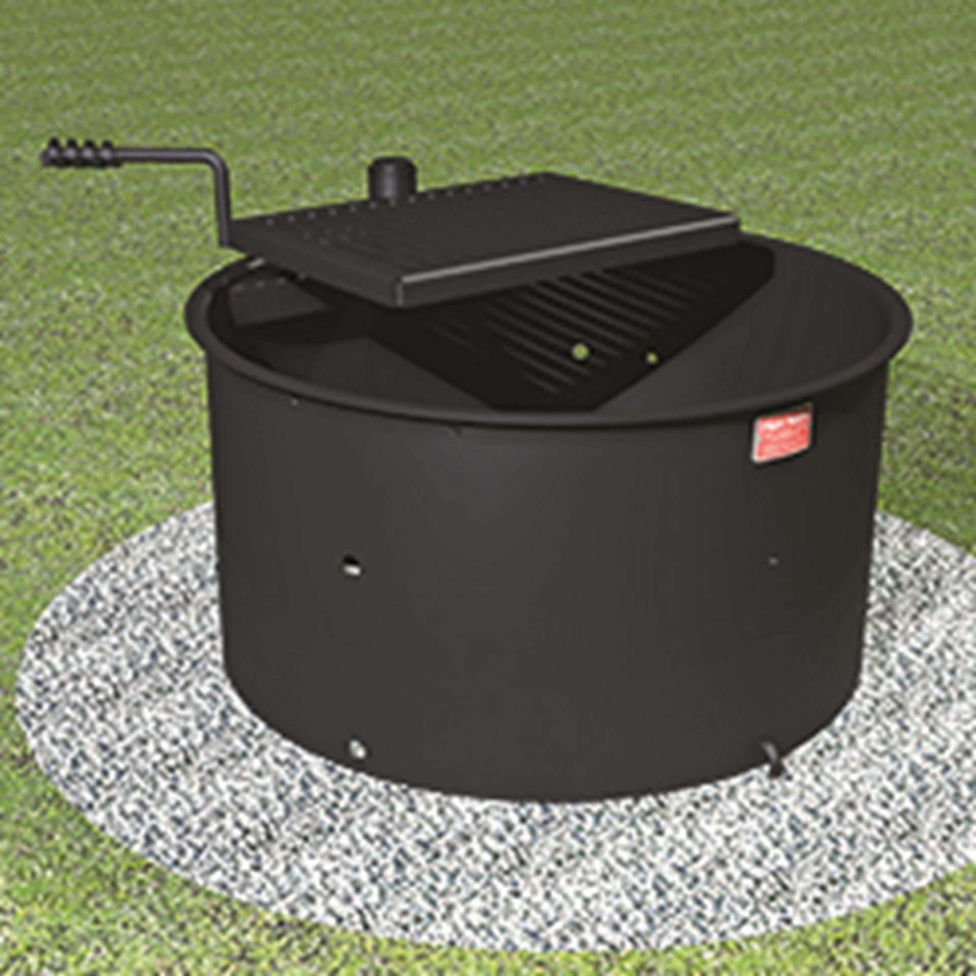 FSW/SL-30 SNOW LOAD Rated Accessible Campfire Ring