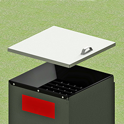 HCB-1C - cover off