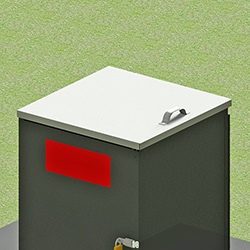 HCB-1C - cover on