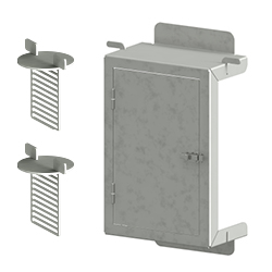 FPI-D/S Optional Access Door Detail, Stainless Steel. FPI-D/S Optional Access Door Detail, Stainless Steel.