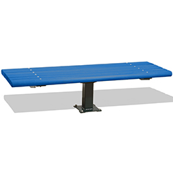Trailside Bench - Single pedestal - OWB Series