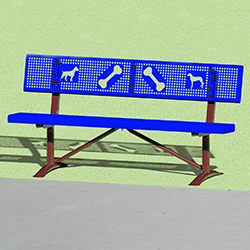 PCXB/CW-6HU12 Bench w/ custom artwork PCXB/CW-6HU12 Bench w/ custom artwork