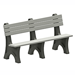 RBB/B-6A24 Recycled Plastic Bench