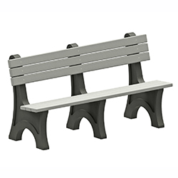 RBB/B-6A24 Recycled Plastic Bench RBB/B-6A24 Recycled Plastic Bench