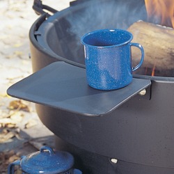 Bolt-on Shelf for Campfire Rings