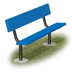 Channel Park Bench - Using Aluminum