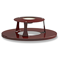 T/CW-2410A round steel lid with ash tray T/CW-2410A round steel lid with ash tray