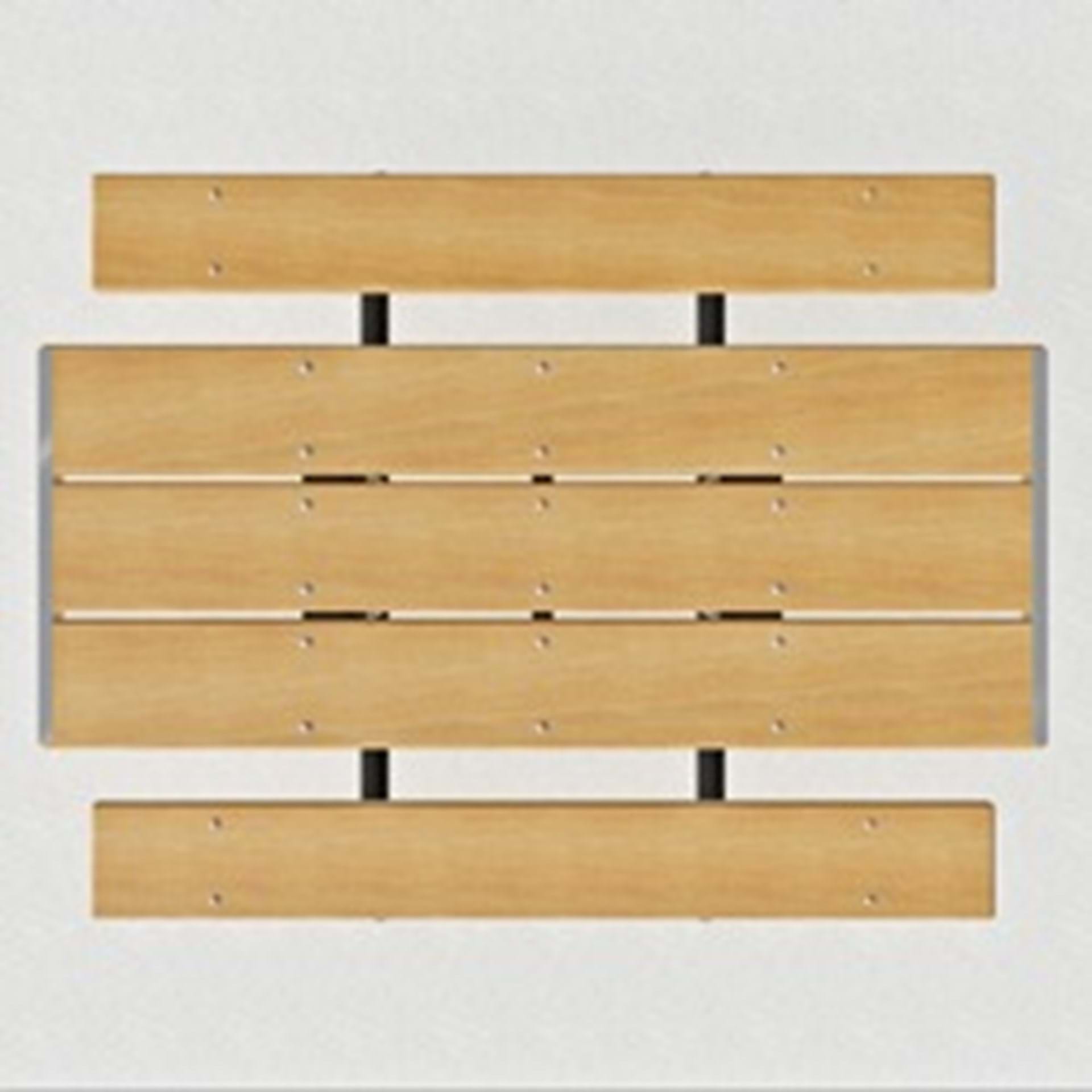 T600 Series Caterpillar Picnic Table - 6 ft. With 2 Full Length Seats