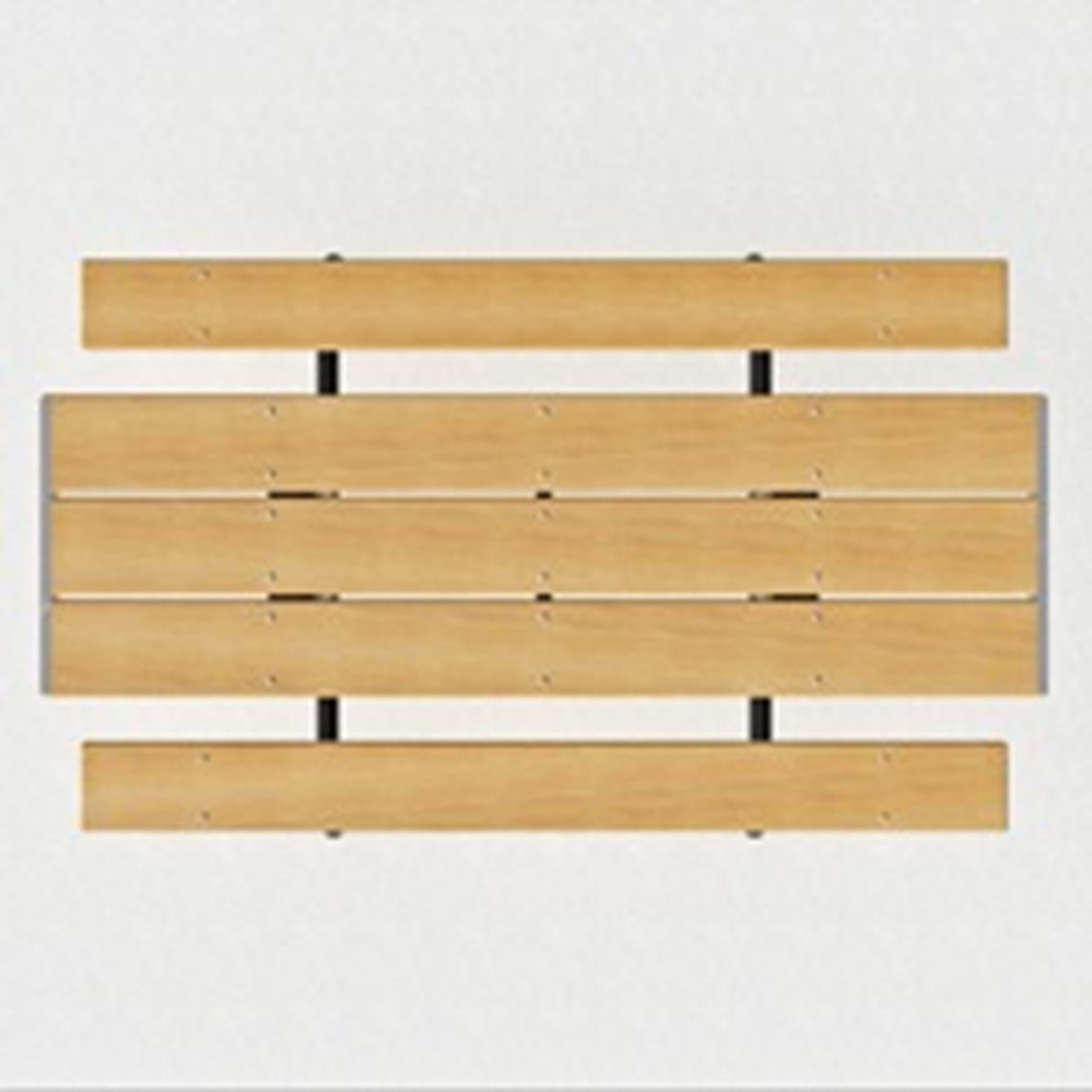 T600 Series Caterpillar Picnic Table - 8 ft. With 2 Full Length Seats
