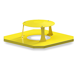 TQ/CY-2410R square steel lid with rain cover TQ/CY-2410R square steel lid with rain cover