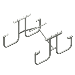 UT Series Frame Kit - Standard Heavy Duty Picnic Table